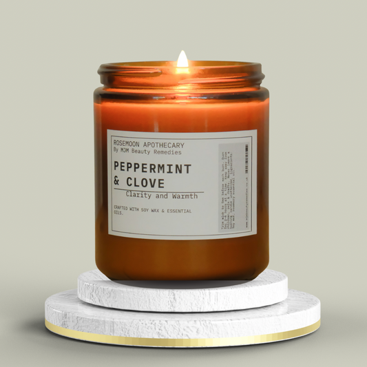 Peppermint and Clove Candle